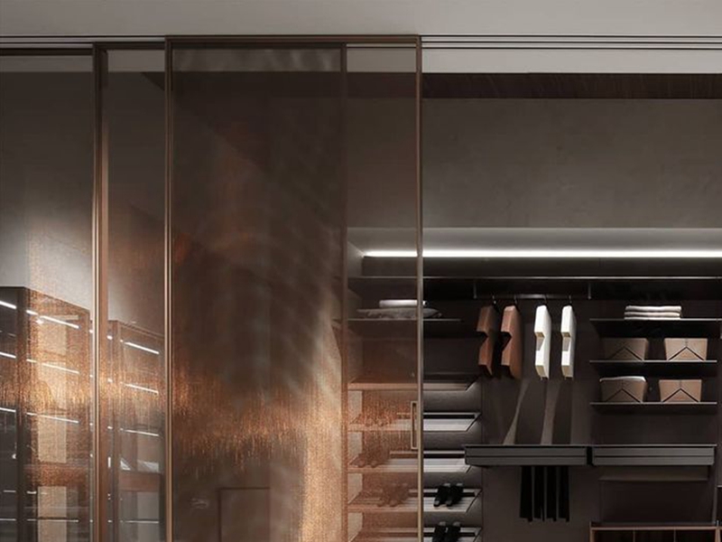 frosted EVA glass privacy panel