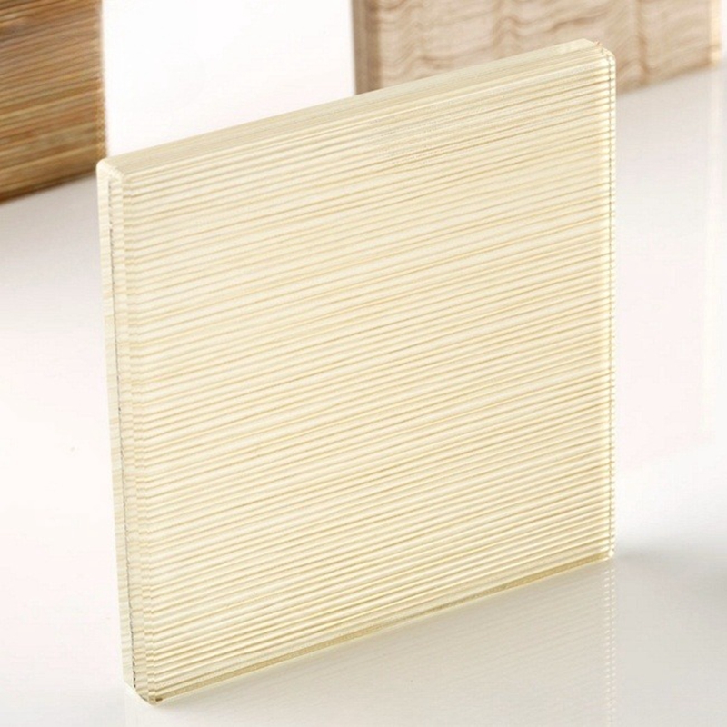 Fabric EVA Laminated Glass Wall Custom Glass Design