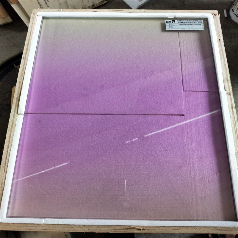 Decorative Color PET Laminated Glass for Partition