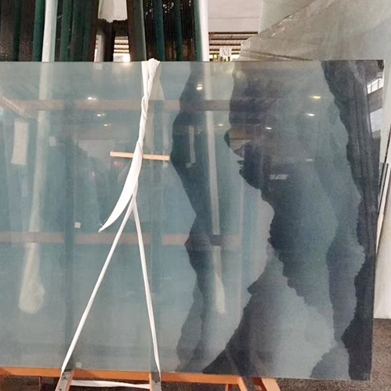 Bespoke PET laminated glass decoration patterns and colors