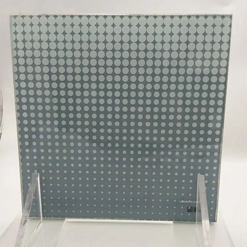 Bespoke PET laminated glass decoration patterns and colors
