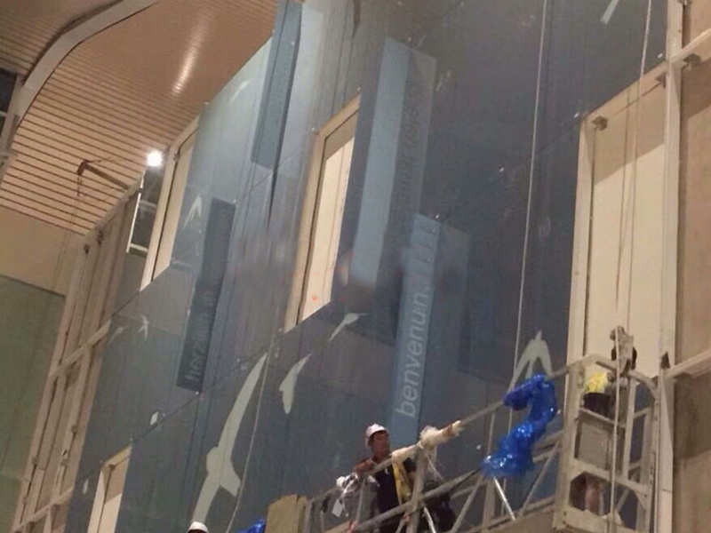 laminated glass railing