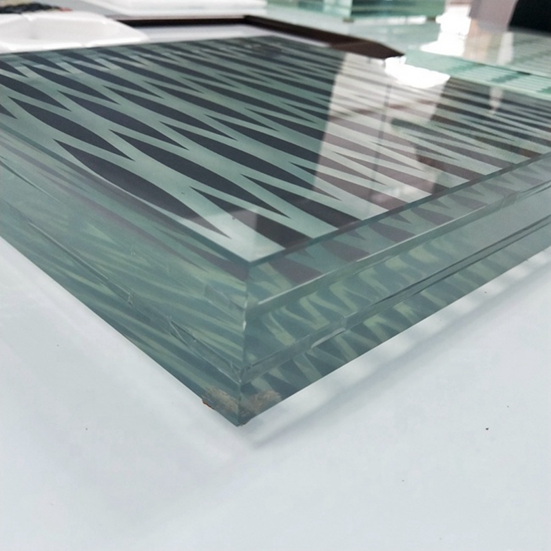 The Digital printing on PET film image-carrying security laminated glass