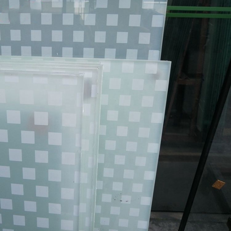 The Digital printing on PET film image-carrying security laminated glass