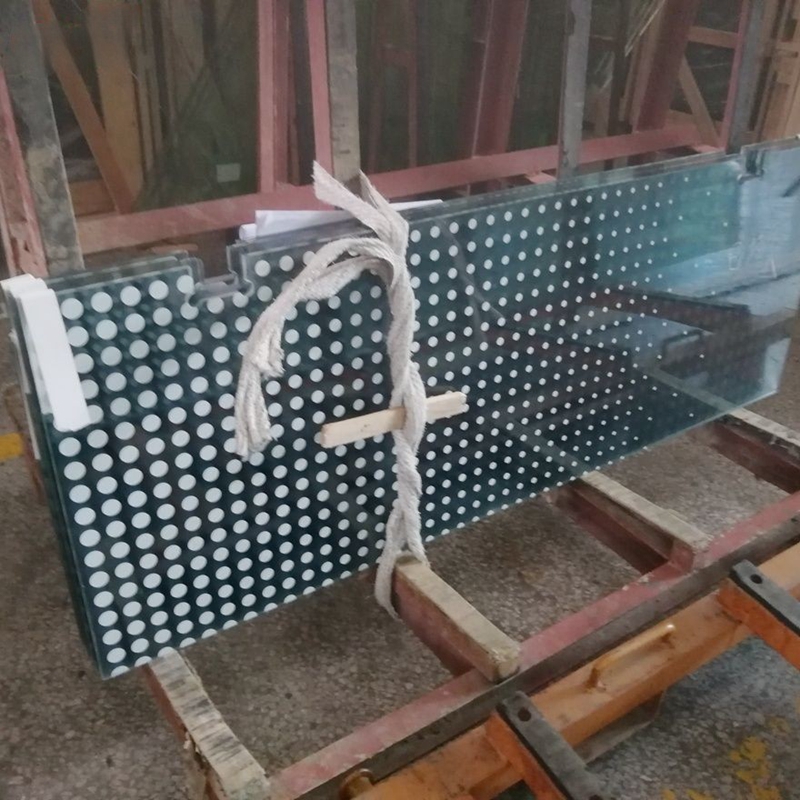 PET Laminated Decorated Glass for Sliding Door