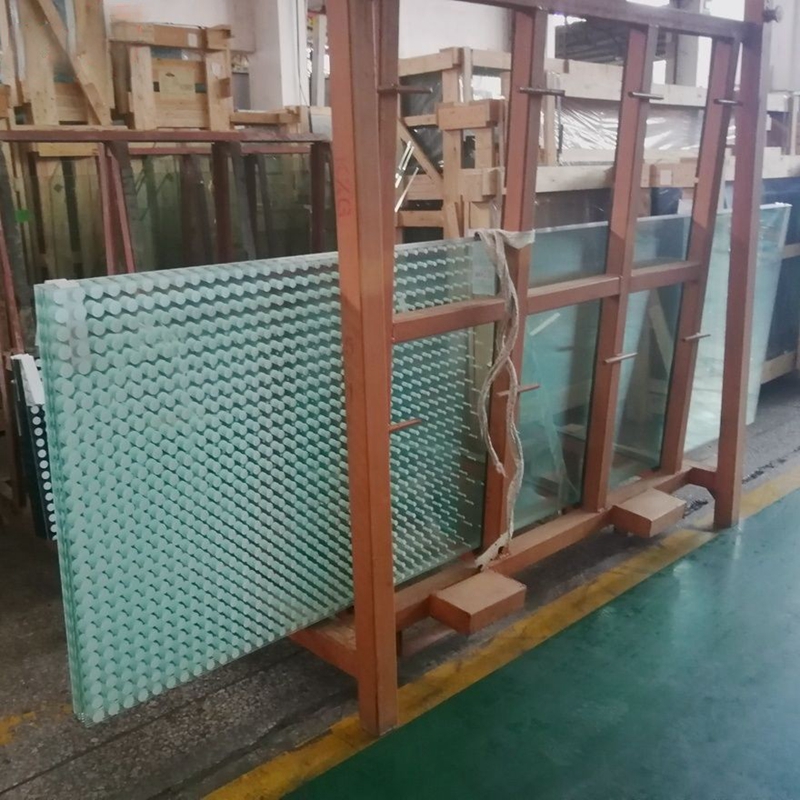 PET Laminated Decorated Glass for Sliding Door