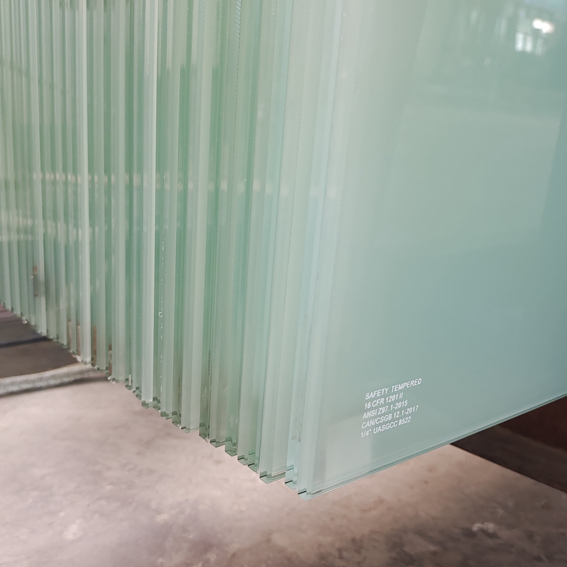 Frosted Effect Laminated Glass For Doors and Windows