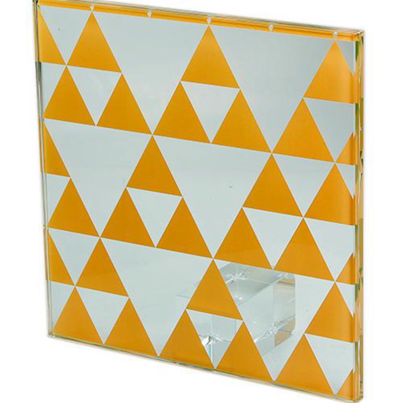 Custom Screen-Printed Laminated Glass Partition Walls