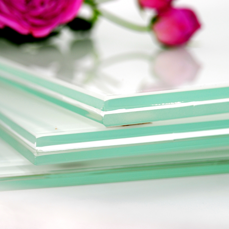 White Film Laminated Glass Privacy Panels for Walls