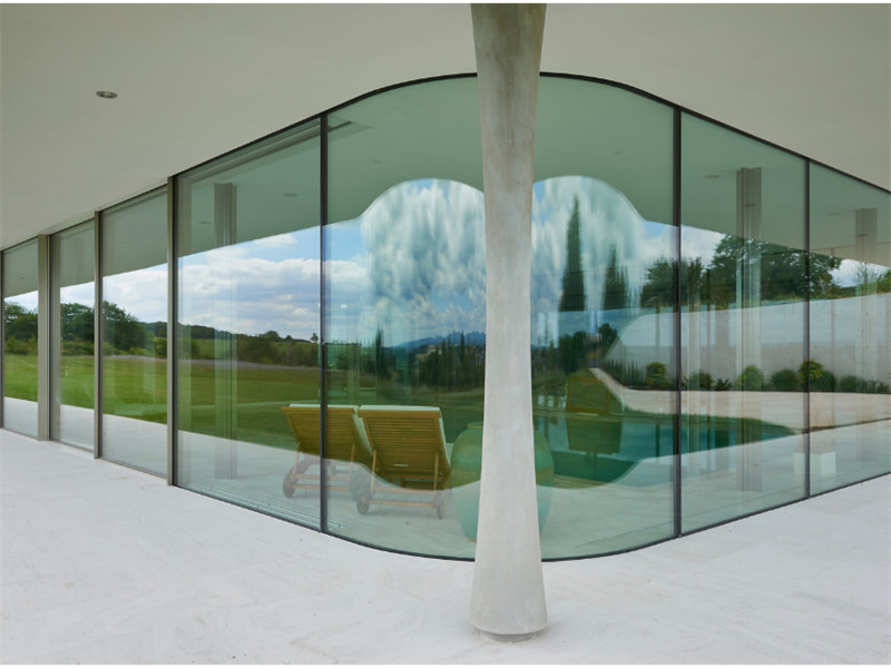 curved tempered insulated glass