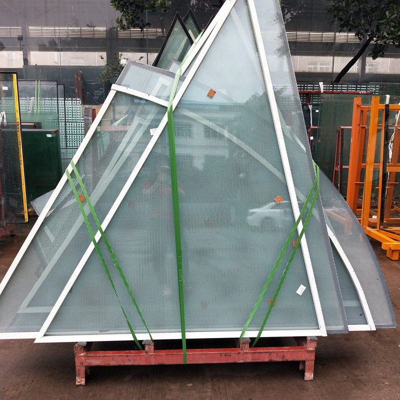 Noise-Reducing Double Glazed Insulated Glass Facade