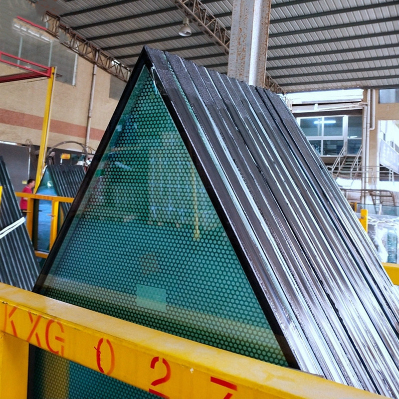 Noise-Reducing Double Glazed Insulated Glass Facade