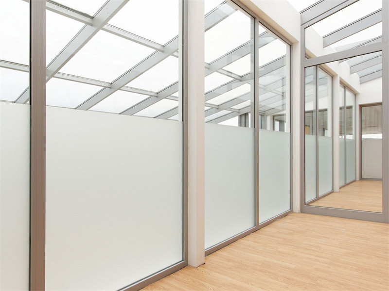 frosted insulating glass