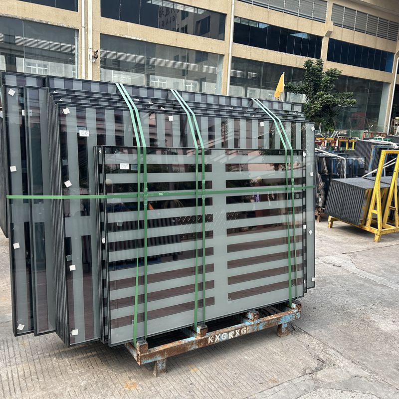 21mm toughened double glazed glass wall