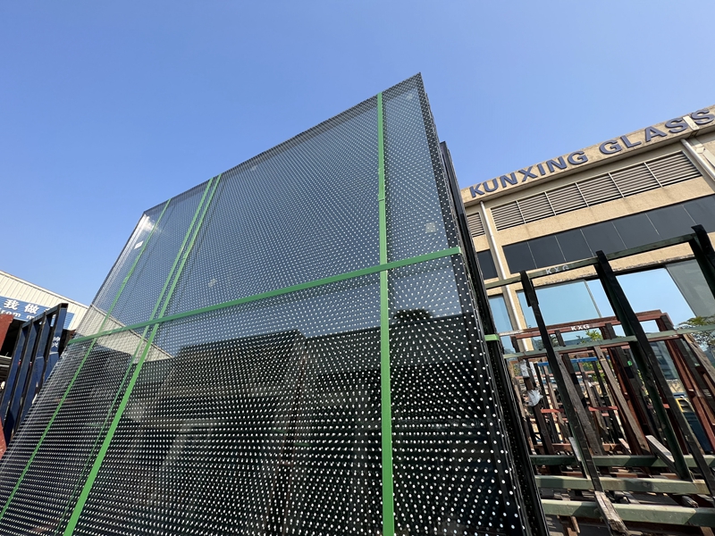 double glazed glass