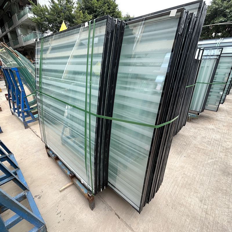 Irregular shape printing insulated glass