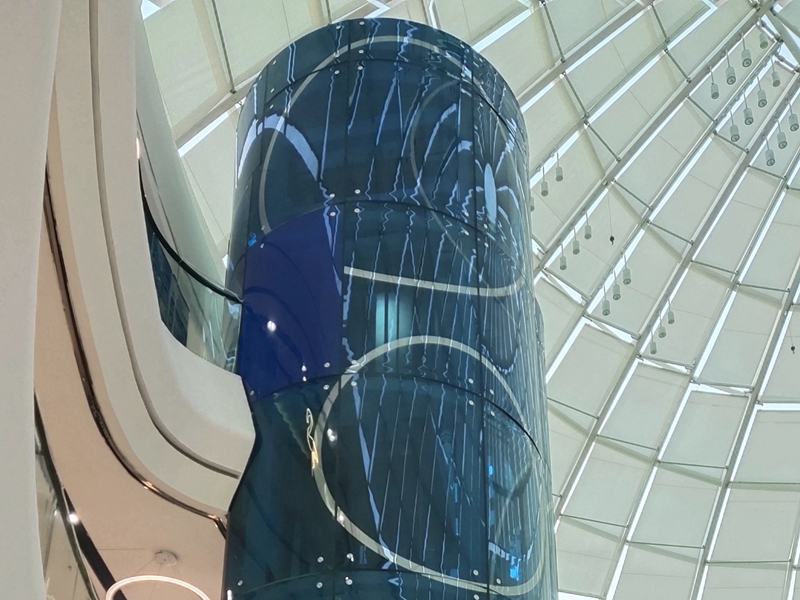 irregular shape glass