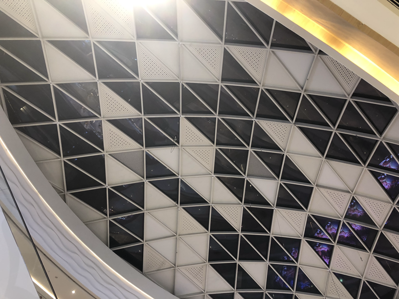 irregular shape glass