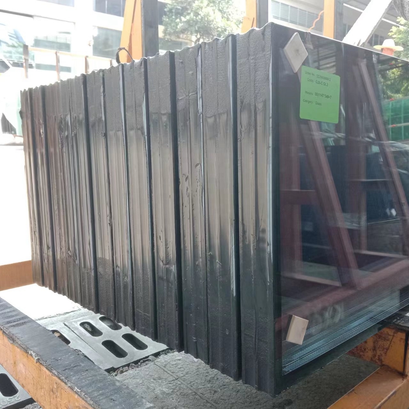 Triple Silver Low-E Insulated Glass Hollow IGU DGU