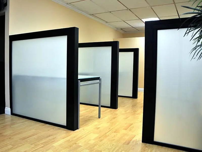 frosted tempered glass