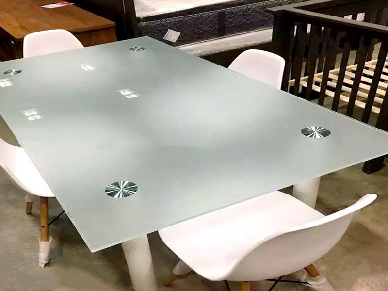 Frosted Tempered Glass Partition