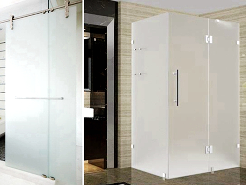 Frosted Tempered Glass Partition