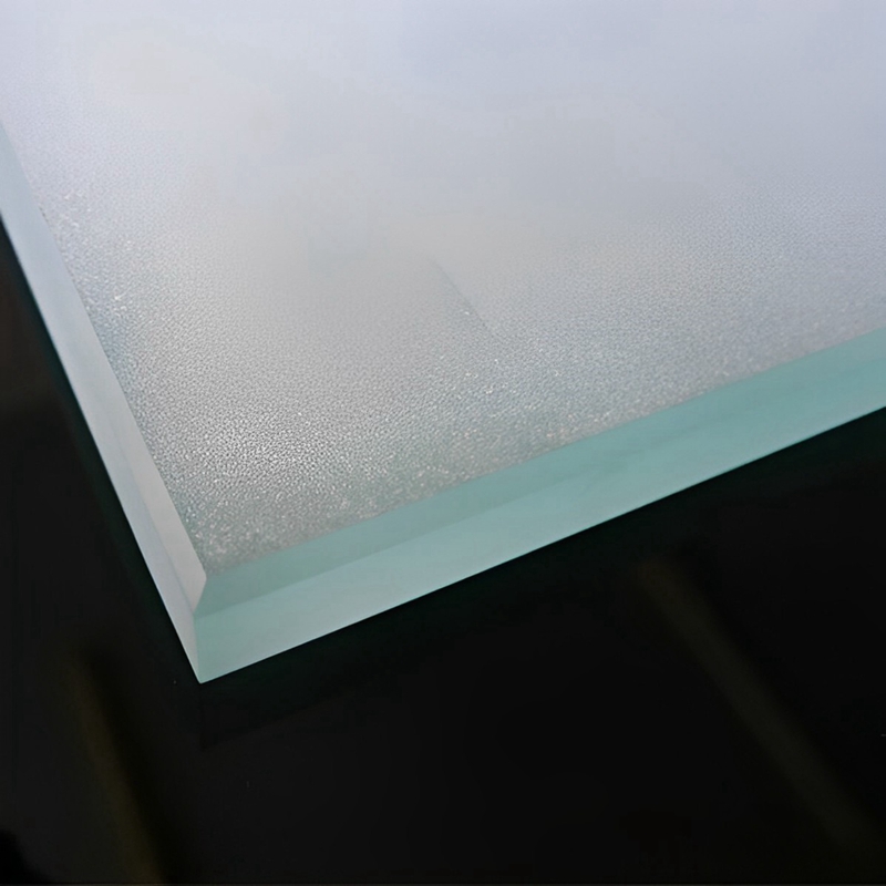 Frosted Tempered Opaque Glass For Privacy Space