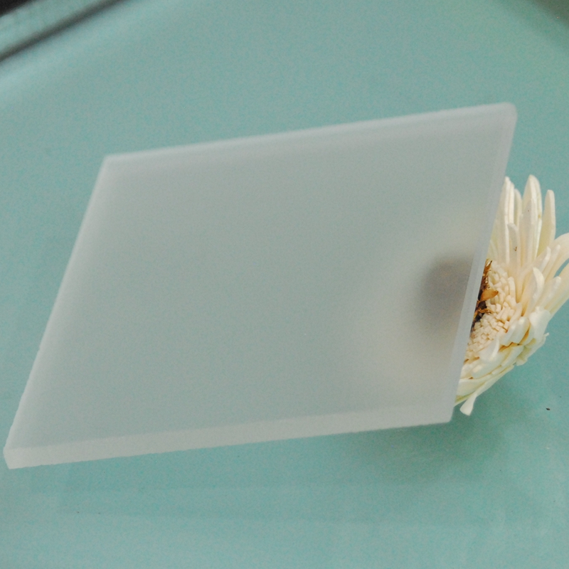 Frosted Tempered Opaque Glass For Privacy Space