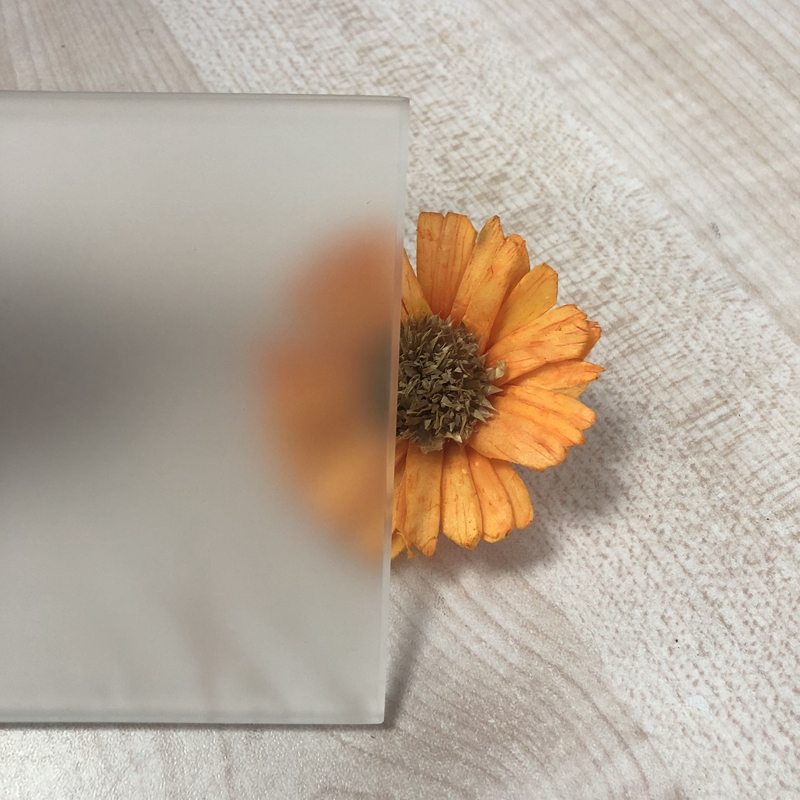 Frosted Tempered Opaque Glass For Privacy Space