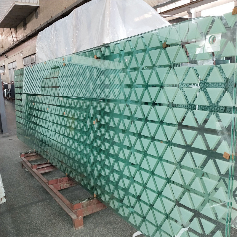 color silk screen printing tempered glass