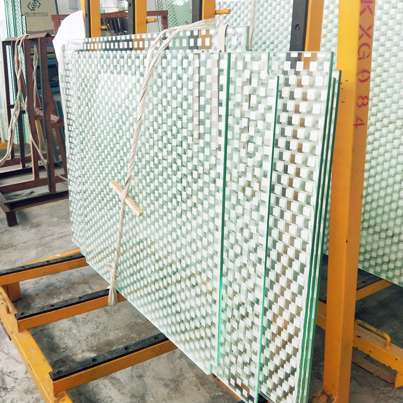 color silk screen printing tempered glass