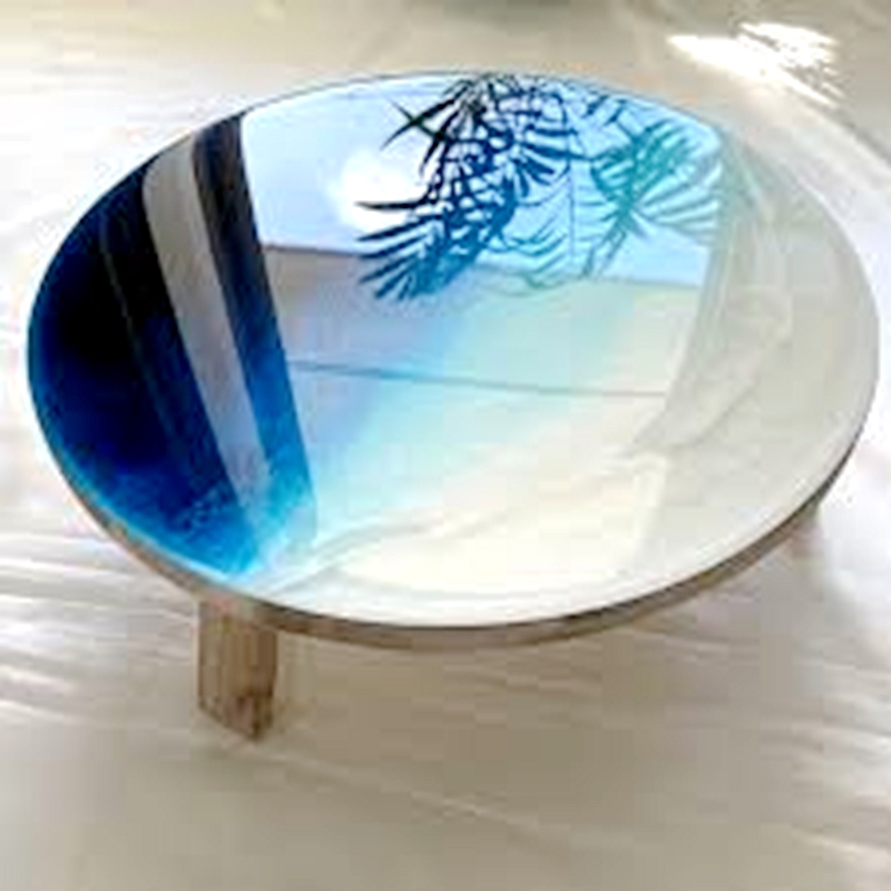 Digital Printing Round Shape Glass