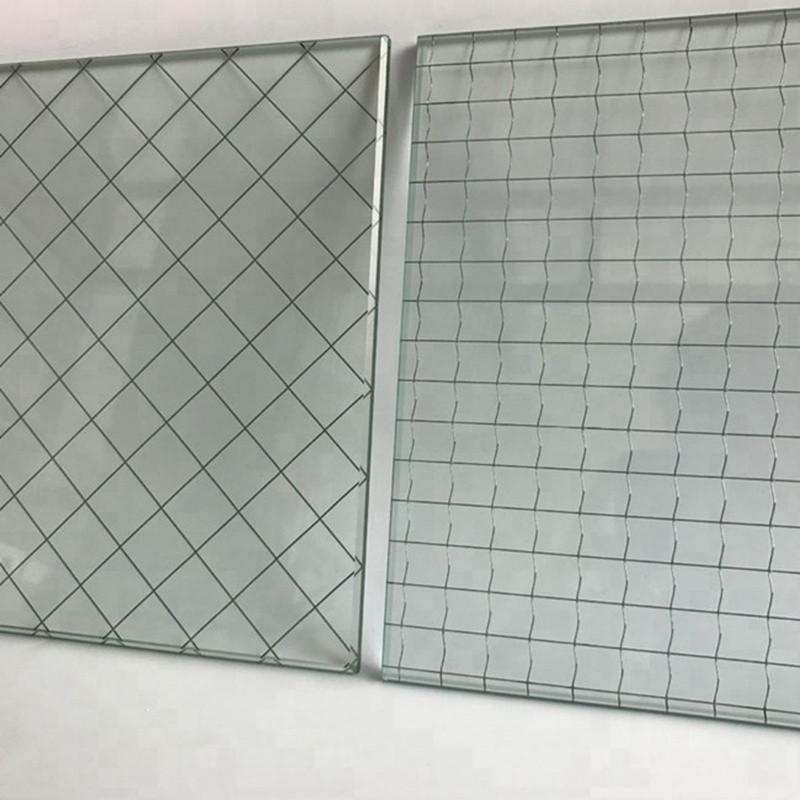 Anti-Fireproof Wire Mesh Security Glass