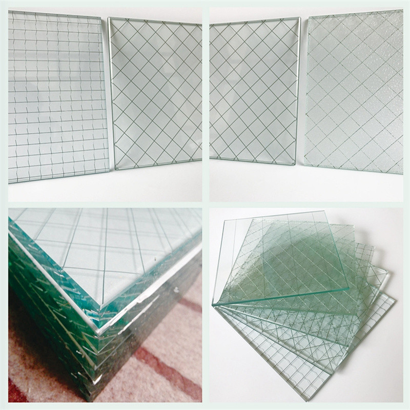 Anti-Fireproof Wire Mesh Security Glass
