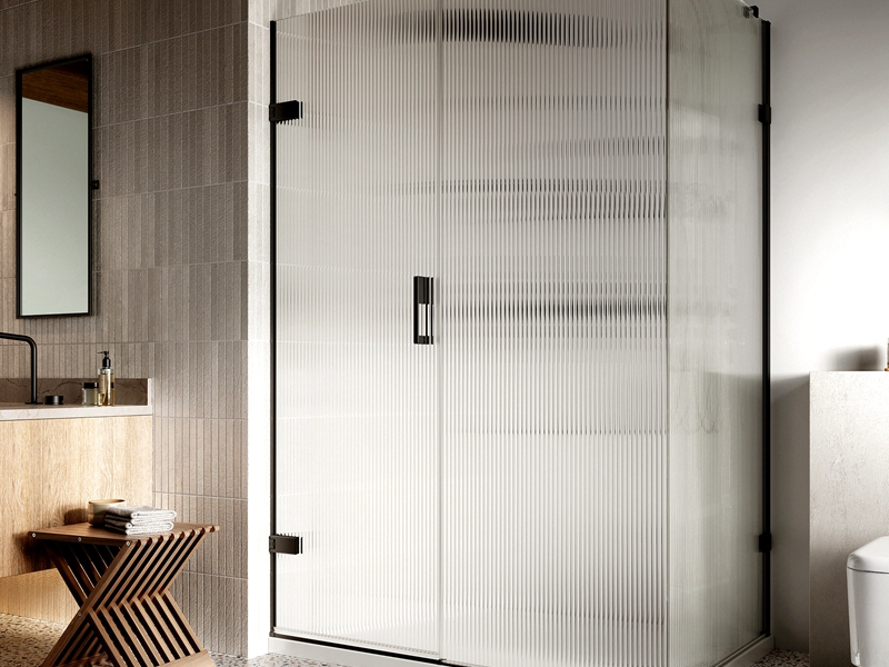 Tinted Embossed Glass
