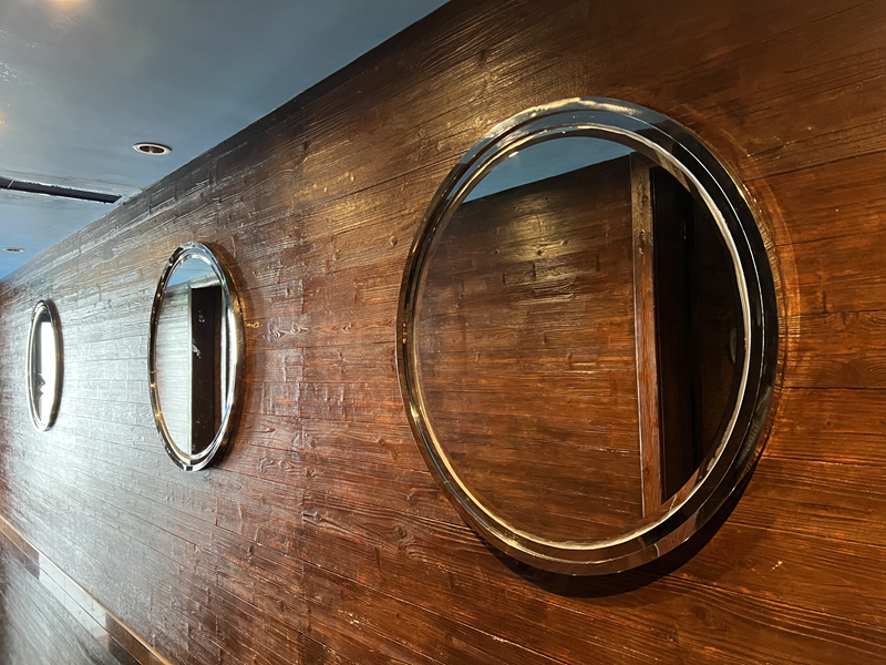 Silver Mirror Glass