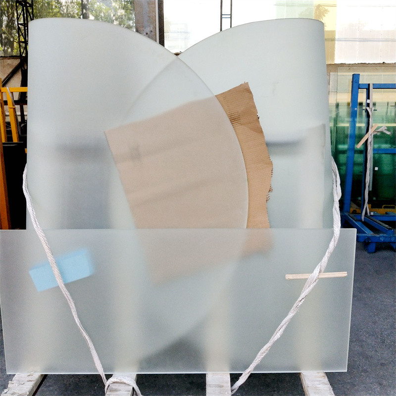 Custom 10mm 12mm hot bent curved glass