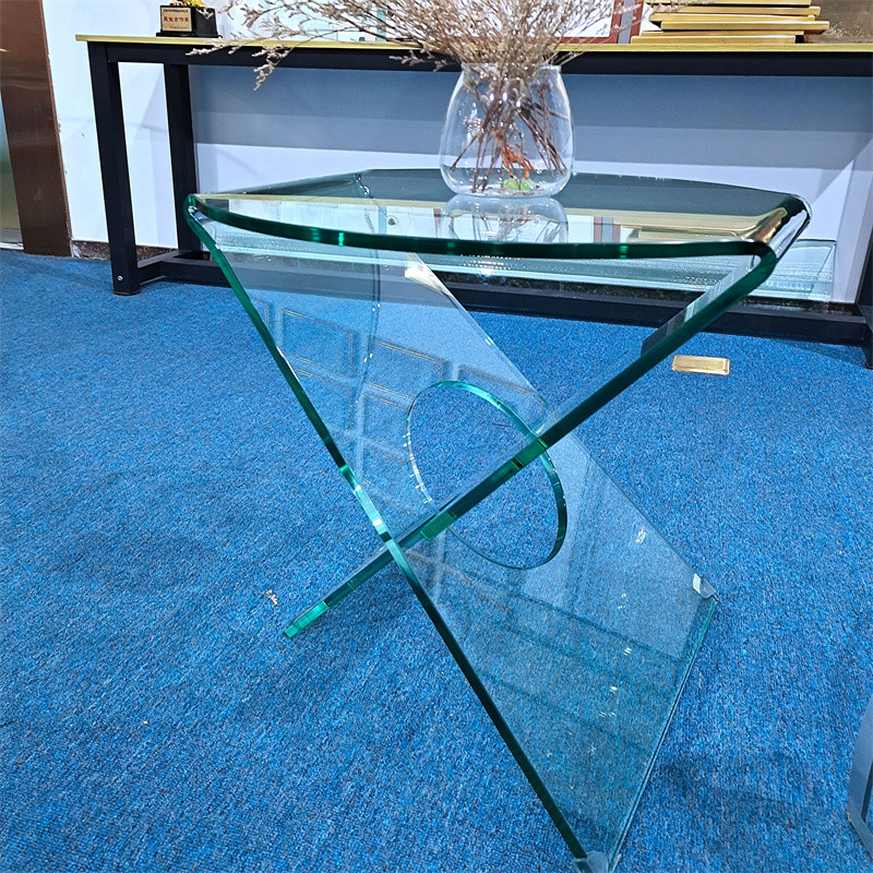 Custom 10mm 12mm hot bent curved glass