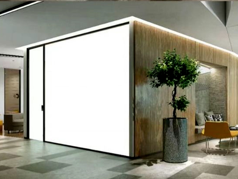 switchable glass office partition