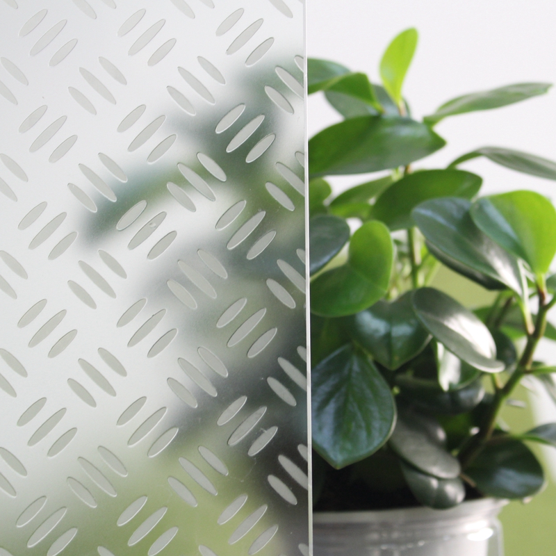 various pattern anti-slip glass for stair floor