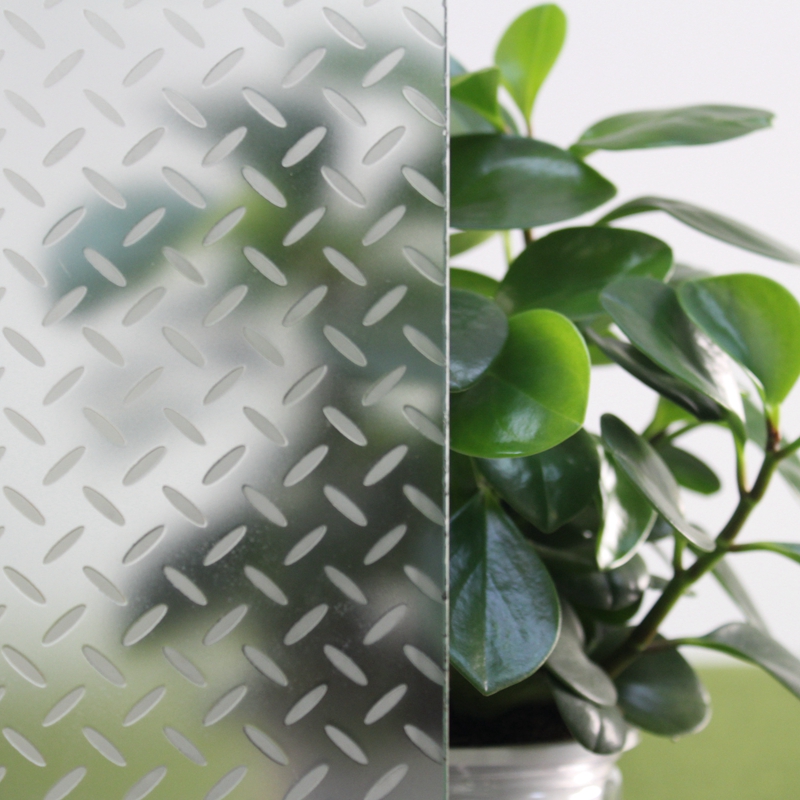 various pattern anti-slip glass for stair floor