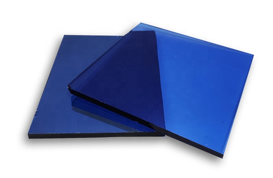 color PVB film laminated glass factory