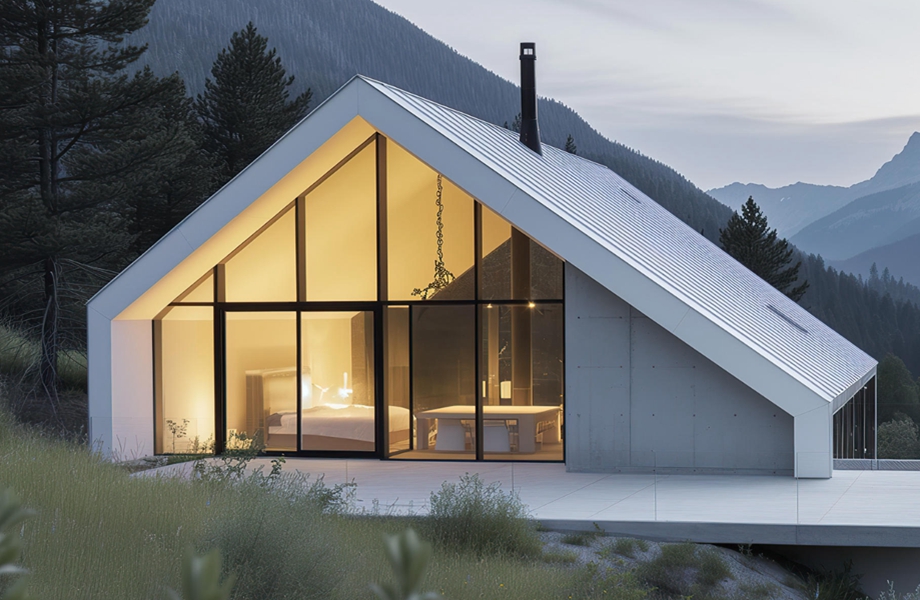 double glazed glass curtain wall