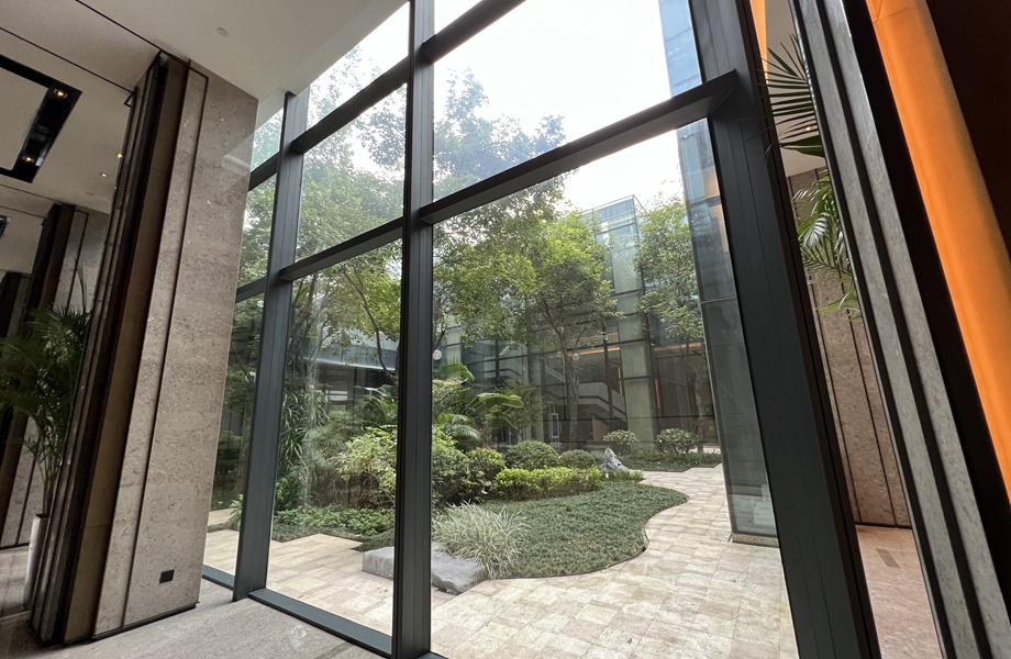 villa facade glass supplier
