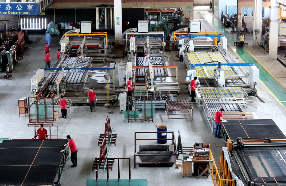 building glass processing factory building glass processing factory