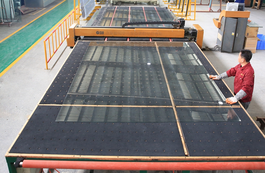 safety tempered glass partition