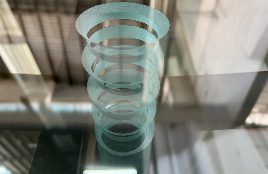 building glass processing factory