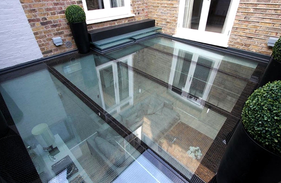 safety VSG laminated glass floor safety VSG laminated glass floor