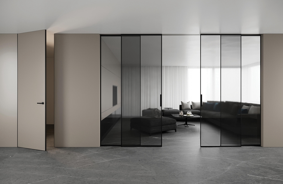 glass doors for home
