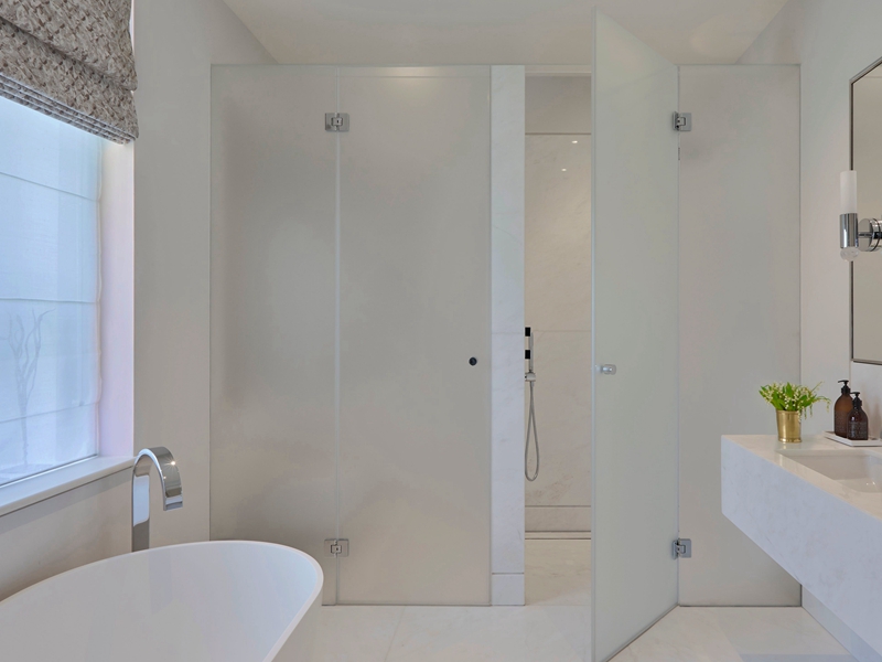 Sand-blasted Glass: Elevate Your Design with Artistry